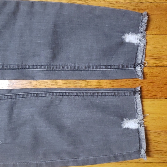 Justice Denim Jean Gray Jeggings Girl's size 12 Slim NWT - Picture 5 of 7